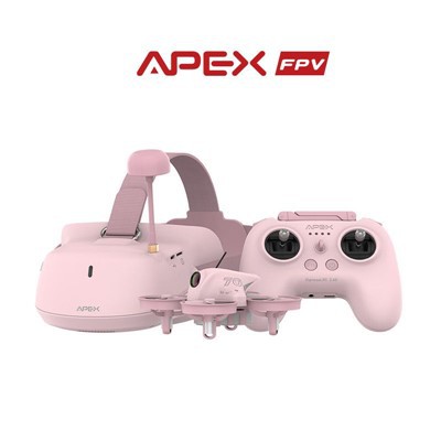 Kit Drone FPV dengan Goggle Pink
